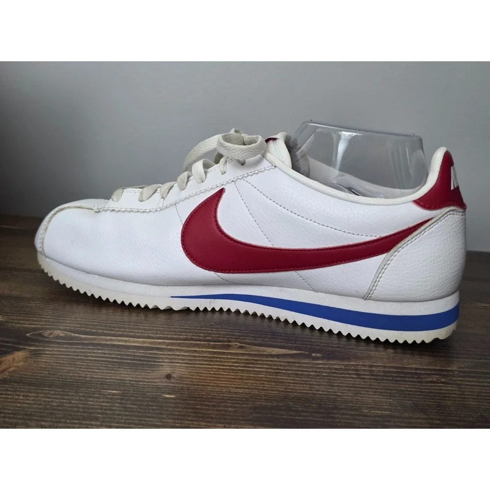 Nike Cortez Forrest Gump Men's‎ Shoes Size 11 White Red Sneakers 749571-154